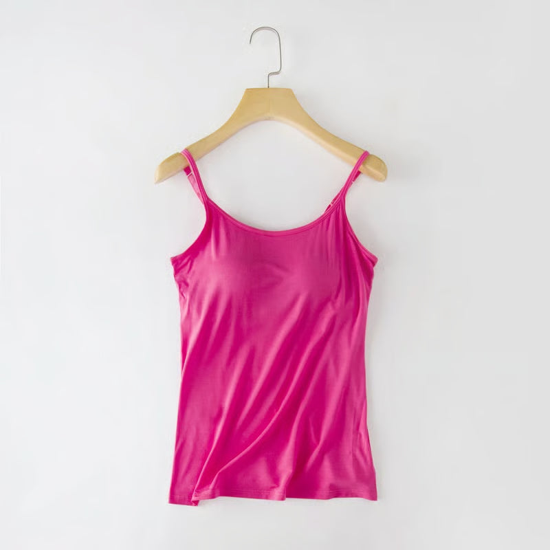 🔥Tank With Built-In Bra