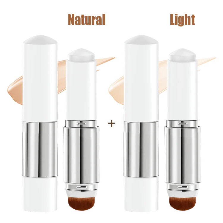 🎉BUY 1 GET 1 FREE🎉Color-Changing Foundation Stick with Collagen Capsules - Dual-Ended with Detachable Brush