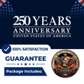 🔥Last Day 50% OFF🔥 250 Years of Freedom Veteran Tribute Coin