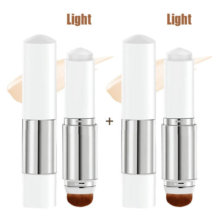 🎉BUY 1 GET 1 FREE🎉Color-Changing Foundation Stick with Collagen Capsules - Dual-Ended with Detachable Brush