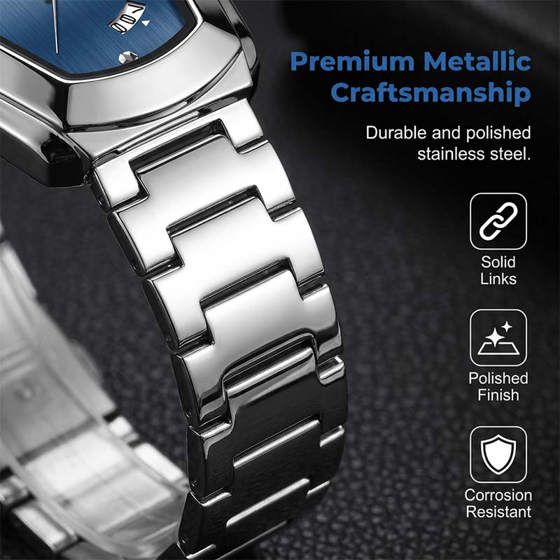 ⌚ Elite Rhombus Quartz Watch™ | Modern Luxury Meets Precision