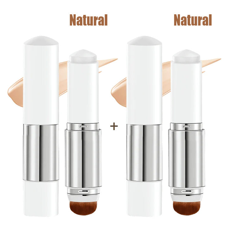 🎉BUY 1 GET 1 FREE🎉Color-Changing Foundation Stick with Collagen Capsules - Dual-Ended with Detachable Brush