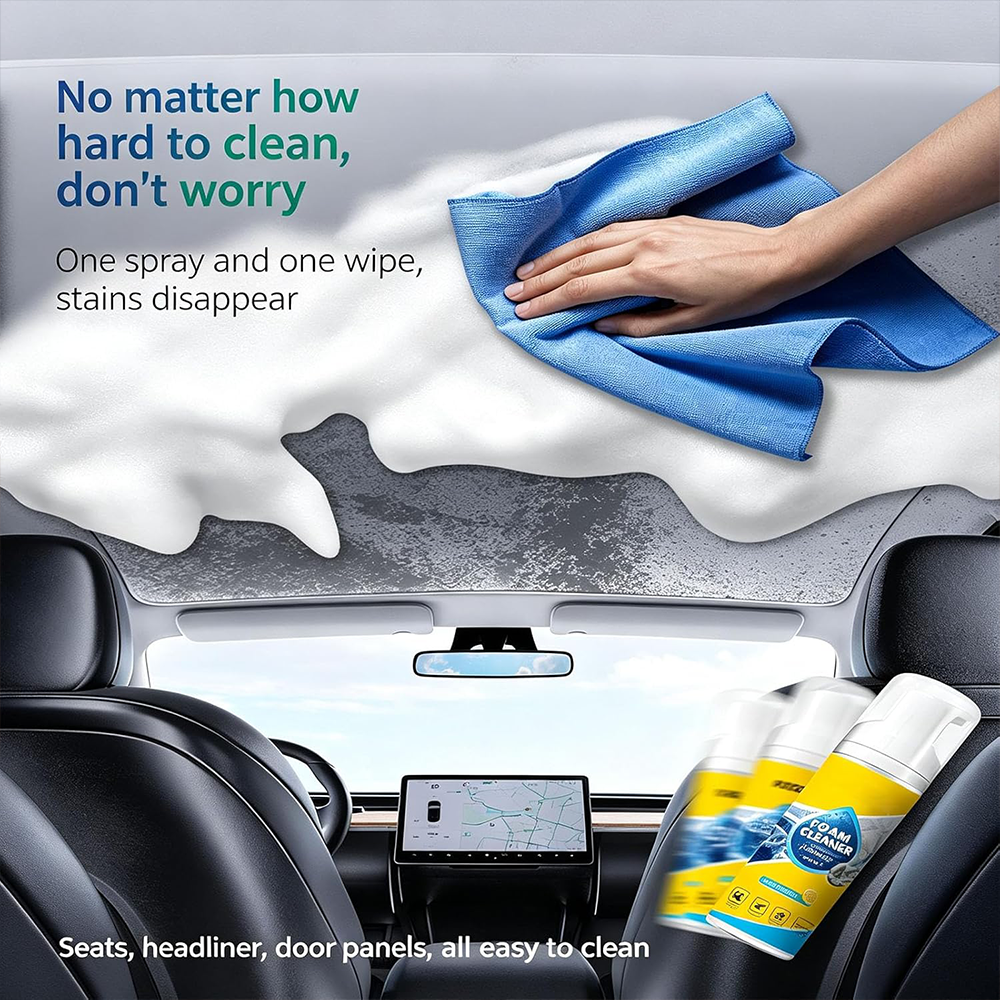 Powerful Foam Cleaning Made Simple ✨