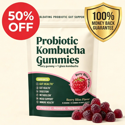Probiotic Kombucha Gummy for Swollen Legs