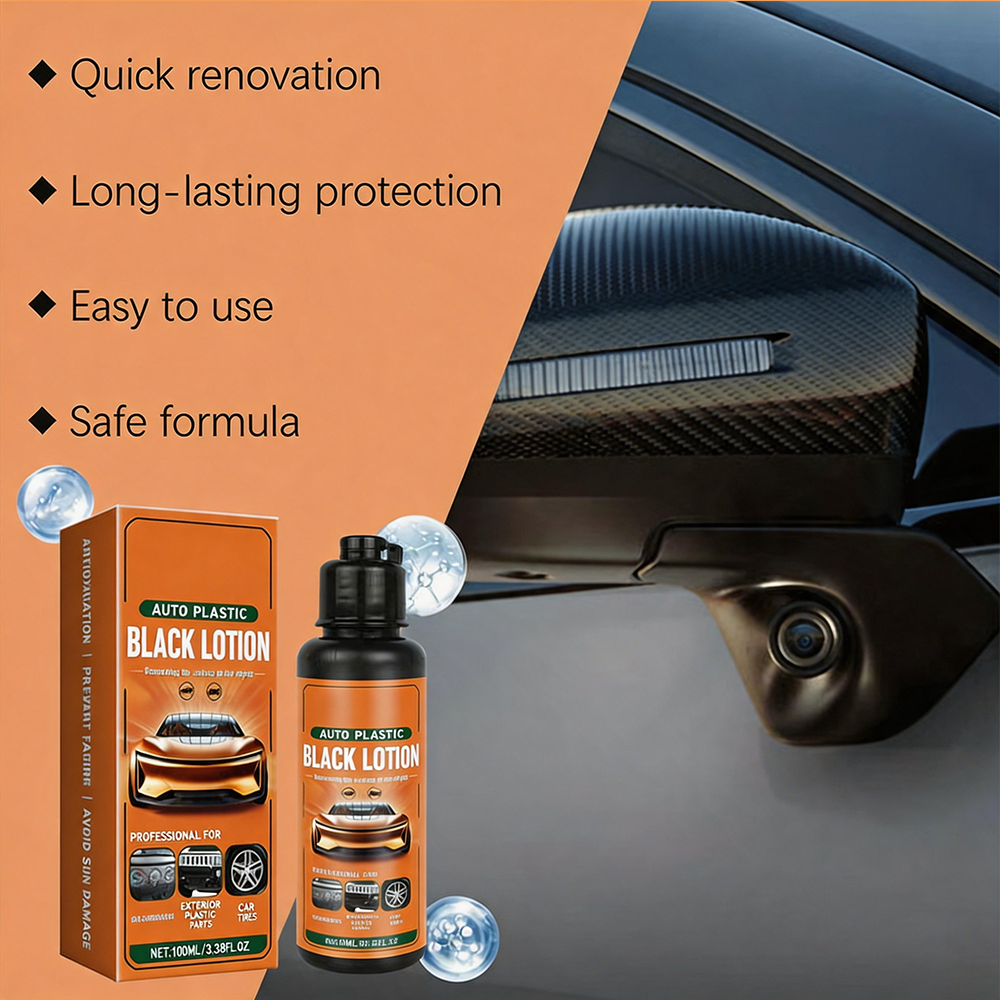 Premium Car Plastic Restorer™ | Restore Faded Trim & Bring Back a Deep Black Finish 🚗✨