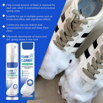 Premium Sneaker Foam Cleaner™ | Instantly Refresh Dirty Shoes ✨