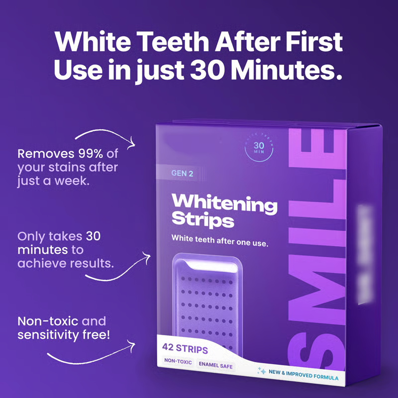 Dreamova Enamel Whitening Strips