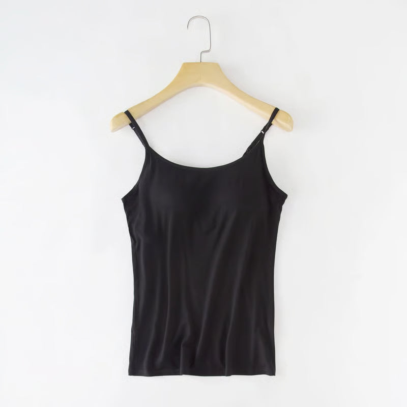🔥Tank With Built-In Bra