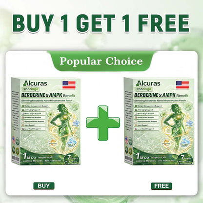 🔥Official Store| 🧑‍⚕️Alcuras™ Moringa × Berberine × AMPK 8-Benefit Slimming & Metabolic Nano Microneedle Patch 🇺🇸  Just once a day · Visible changes in 7 days  ✅ For obesity, loose skin, diabetes, sleep apnea, joint issues, and more🔥🔥