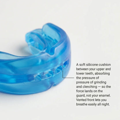 😴 Wake Up Refreshed Every Morning Custom-Fit Anti-Snoring Mouth Guard