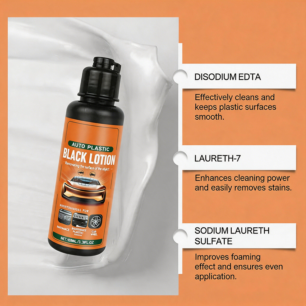 Premium Car Plastic Restorer™ | Restore Faded Trim & Bring Back a Deep Black Finish 🚗✨