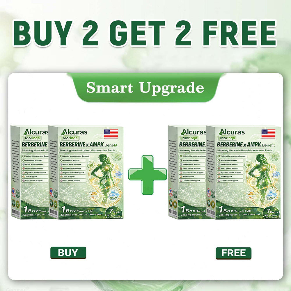 🔥Official Store| 🧑‍⚕️Alcuras™ Moringa × Berberine × AMPK 8-Benefit Slimming & Metabolic Nano Microneedle Patch 🇺🇸  Just once a day · Visible changes in 7 days  ✅ For obesity, loose skin, diabetes, sleep apnea, joint issues, and more🔥🔥
