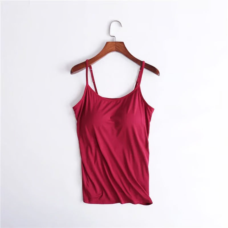 🔥Tank With Built-In Bra