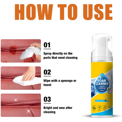 Powerful Foam Cleaning Made Simple ✨