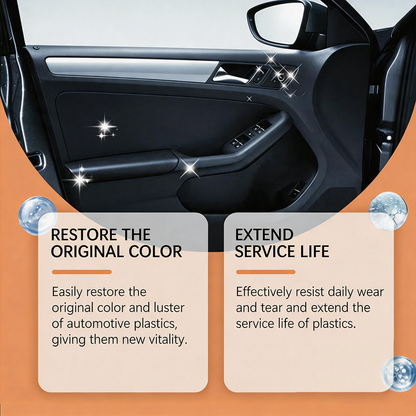 Premium Car Plastic Restorer™ | Restore Faded Trim & Bring Back a Deep Black Finish 🚗✨