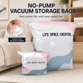 No‑Pump Vacuum Storage Bags