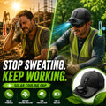 Cooling Solar Fan Hat – UV Protection & Breathable Mesh