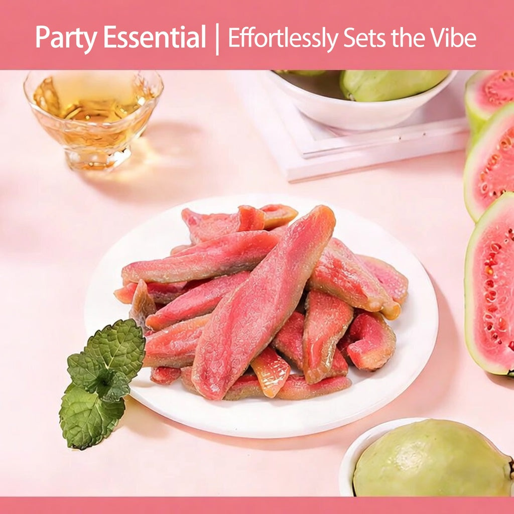 ✨Say goodbye to high-calorie guilt! 🥝Satisfy your cravings with our fiber-rich Red Guava slices