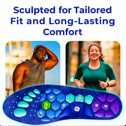 Magnetic Support Insoles for All-Day Comfort