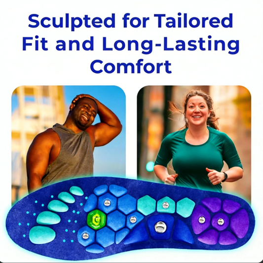 Magnetic Support Insoles for All-Day Comfort
