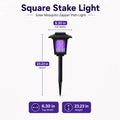 Solar Mosquito Zapper | 2-in-1 Bug Killer & Yard Light