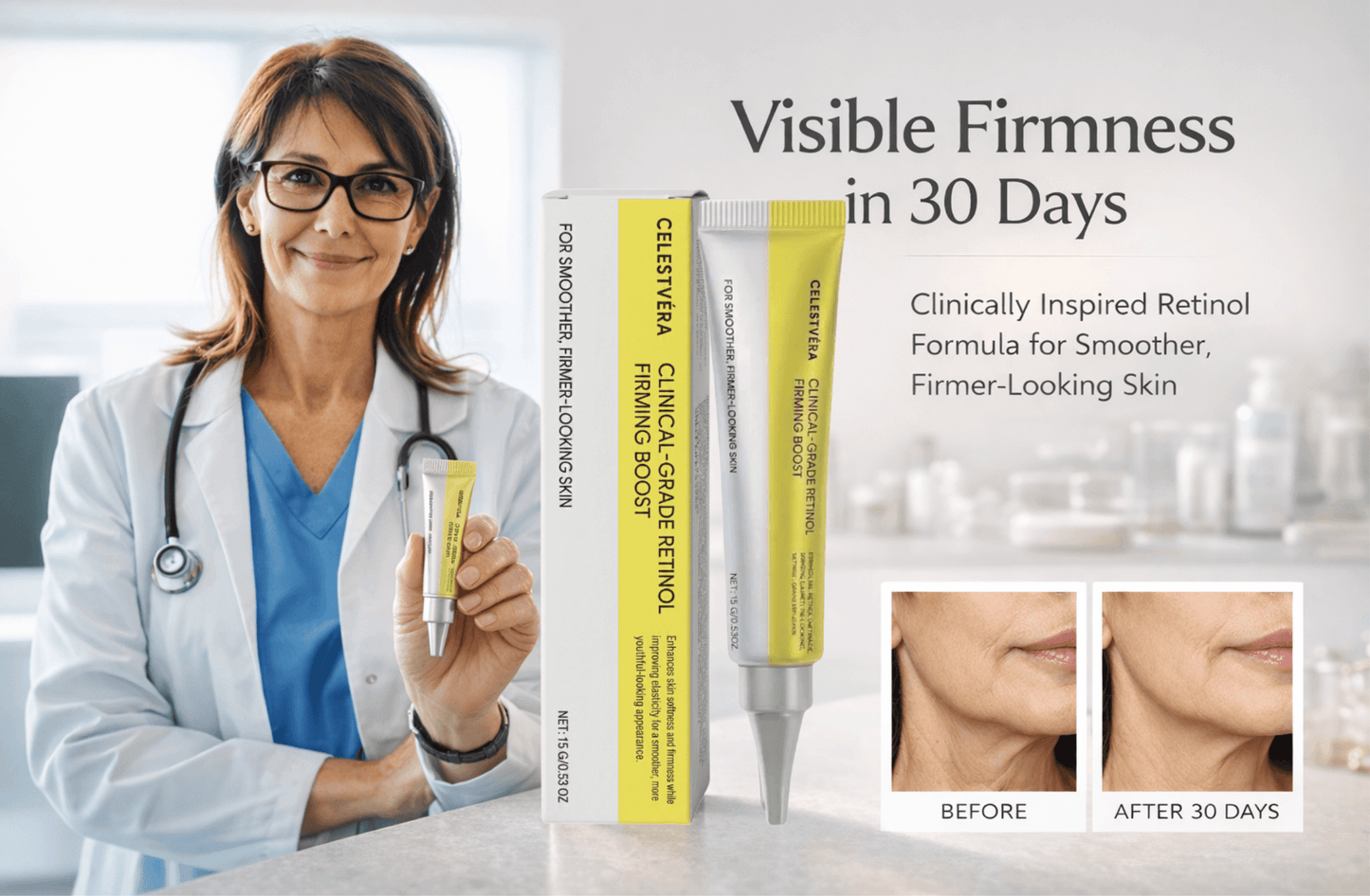 Lift & Smooth Anti-Wrinkle Cream - 50% Off Offer
