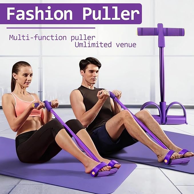 💪2026 latest 8-Tube Pedal Resistance Device - Detachable And Adjustable Pedal Resistance Device