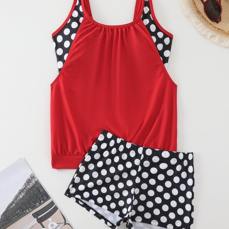 📢📢30% OFF !! ⏰Women's Polka Dot Two Piece Swimsuit