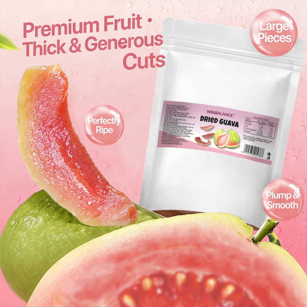 ✨Say goodbye to high-calorie guilt! 🥝Satisfy your cravings with our fiber-rich Red Guava slices